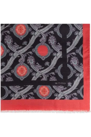 Etro Mascada con estampado de cachemira