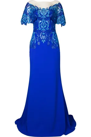 Tadashi Shoji Vestido de fiesta Illusion