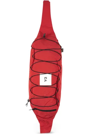 Y-3 Bolsa crossbody con parche del logo