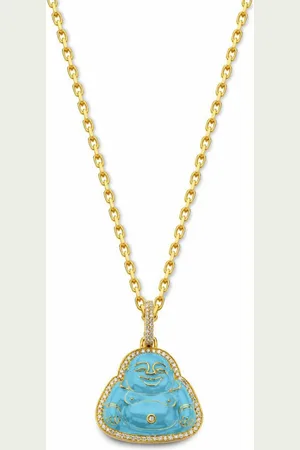 BUDDHA MAMA Dije Buddha en oro amarillo de 20kt con diamantes