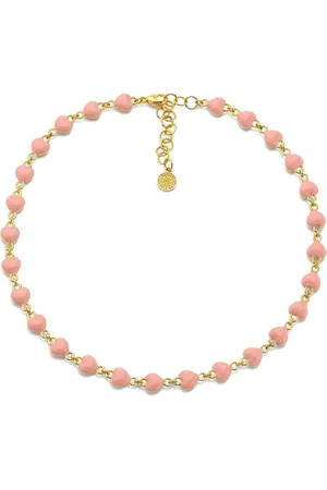 BUDDHA MAMA Collar en oro amarillo de 20kt con dije de corazón