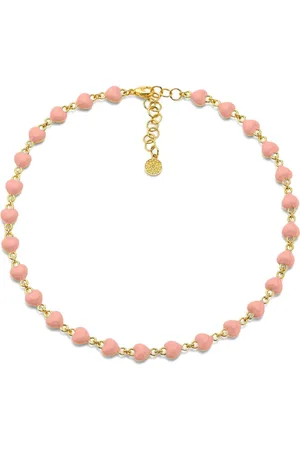 BUDDHA MAMA Collar en oro amarillo de 20kt con dije de corazón