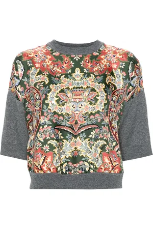 Etro Suéter con estampado floral