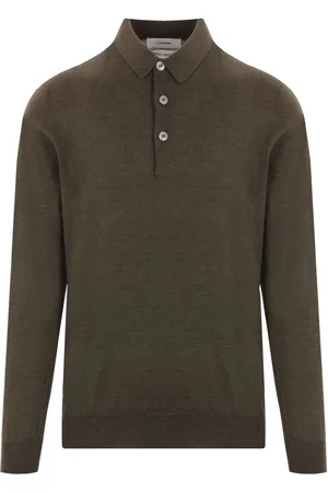 LARDINI Playera tipo polo manga larga