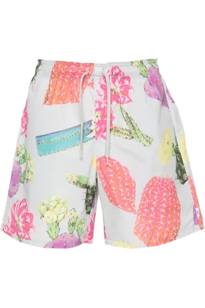 Wtaps Shorts con cactus estampados