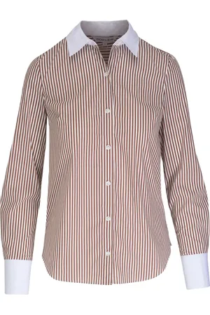 VERONICA BEARD Camisa con rayas estampadas