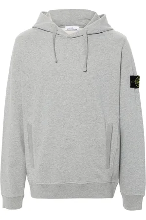Stone Island Hoodie con distintivo Compass