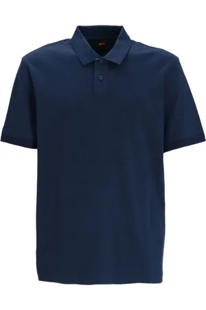 HUGO BOSS Playera tipo polo con logo bordado