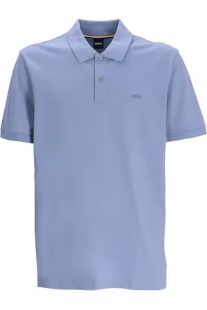 HUGO BOSS Playera tipo polo con logo bordado