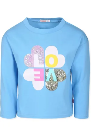 Billieblush Playera con eslogan estampado