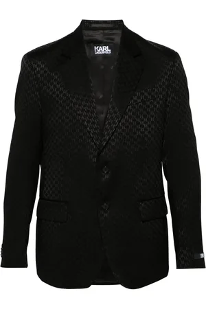 Karl Lagerfeld Blazer con solapas de muesca