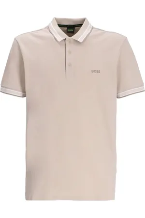 HUGO BOSS Playera tipo polo con logo bordado