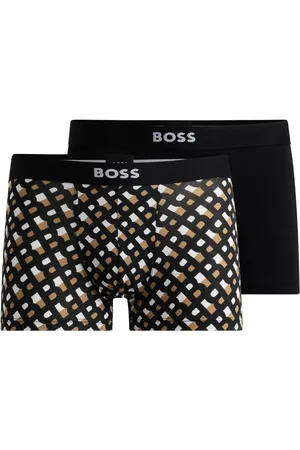 HUGO BOSS Set de dos bóxeres con logo en la pretina