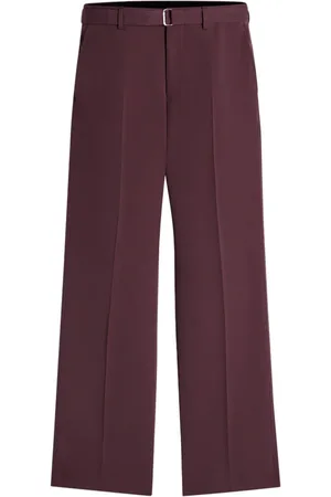 Lanvin Pantalones de vestir con cinturón