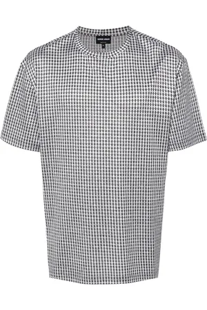 Giorgio Armani Playera con motivo geométrico