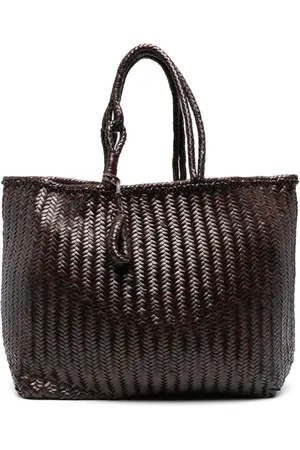 LEMAIRE Tote con motivo chevron