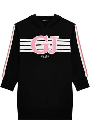Guess Vestido midi con logo estampado