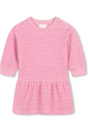 Givenchy Vestido tejido con logo estampado