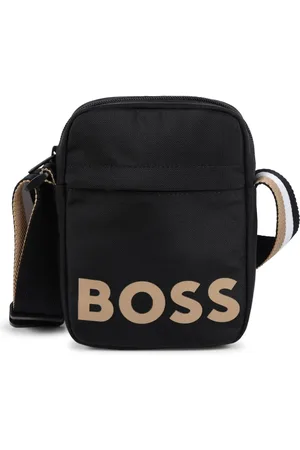 HUGO BOSS Bolsa crossbody con logo estampado