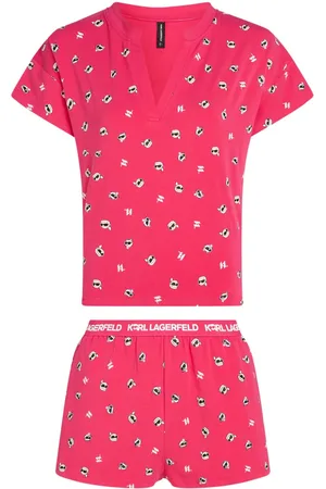 Karl Lagerfeld Conjunto de shorts de pijama Ikon