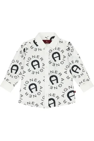 Aigner Camisa con logo estampado