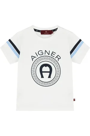Aigner Playera con logo estampado