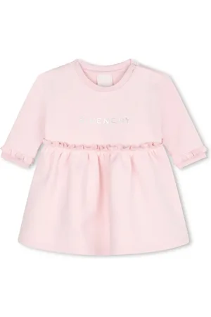 Givenchy Vestido manga larga con logo estampado