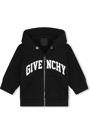 Givenchy Hoodie con cierre y logo estampado