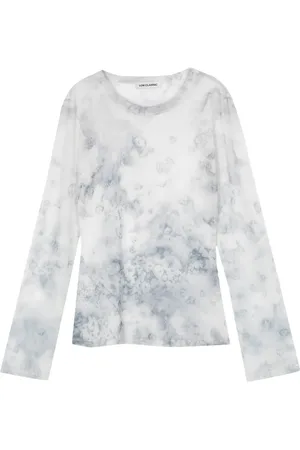 Low Classic Top con estampado abstracto