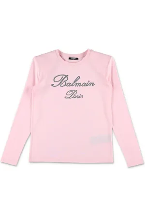 Balmain Playera con logo estampado