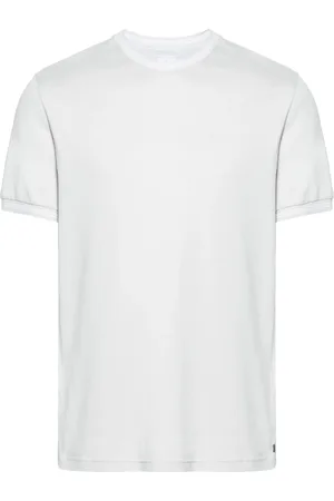 ELEVENTY Playera con borde a rayas