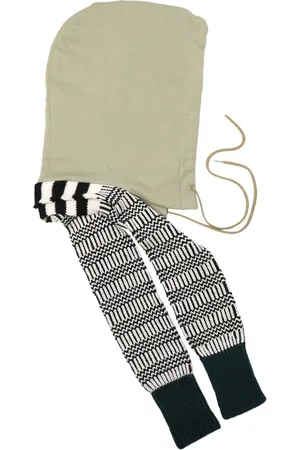MERYLL ROGGE Panelled hooded scarf