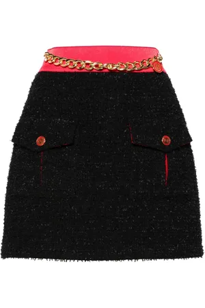 Elisabetta Franchi Falda corta de tweed