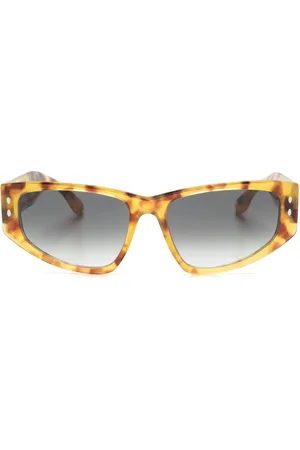 Isabel Marant Lentes de sol con armazón estilo carey