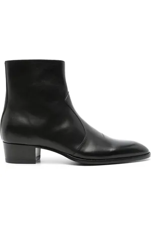 Saint Laurent Botines Wyatt con tacón 40mm