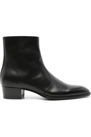 Saint Laurent Botines Wyatt con tacón 40mm