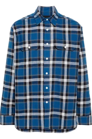 Givenchy Camisa con estampado de cuadros