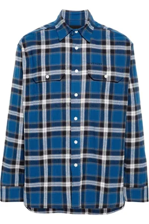 Givenchy Camisa con estampado de cuadros