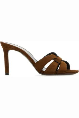 Saint Laurent Mules Tribute con tacón de 85mm