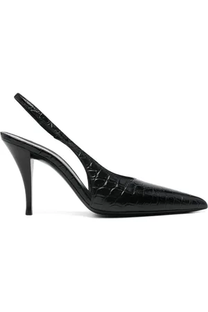 Saint Laurent Zapatillas Viper con tacón de 100mm