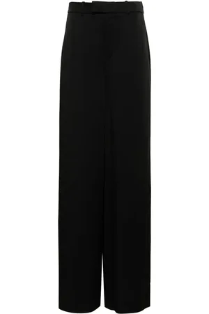 Saint Laurent Pantalones de satén