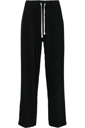 SEMICOUTURE Pantalones con cordones en la pretina