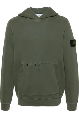 Stone Island Hoodie con distintivo Compass