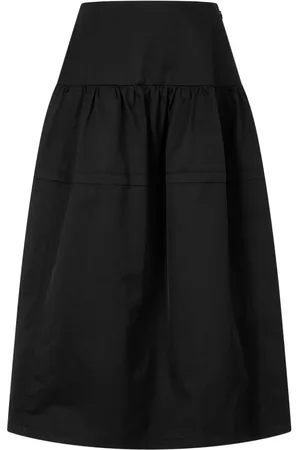 Studio Tomboy Falda midi con diseño fruncido