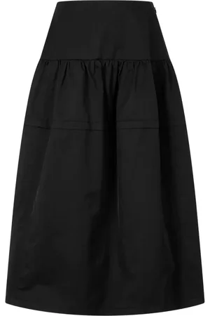 Studio Tomboy Falda midi con diseño fruncido