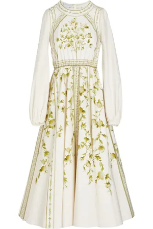 Giambattista Valli Vestido con estampado Papier Peint