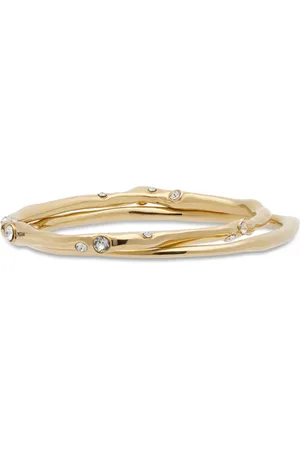 DRIES VAN NOTEN Set de dos pulseras con detalles de cristal