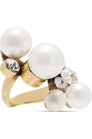 DRIES VAN NOTEN Anillo con detalles de latón