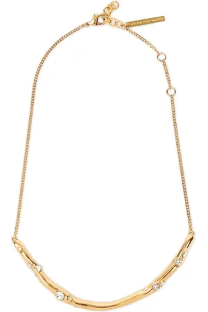 DRIES VAN NOTEN Collar con detalles de cristal