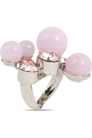 DRIES VAN NOTEN Anillo con detalles de latón